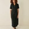 Next Damen Blusenkleid - Black