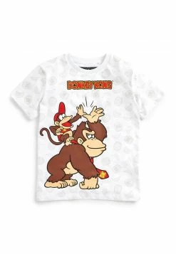 Next Kinder LICENSE - T-Shirt Print - White