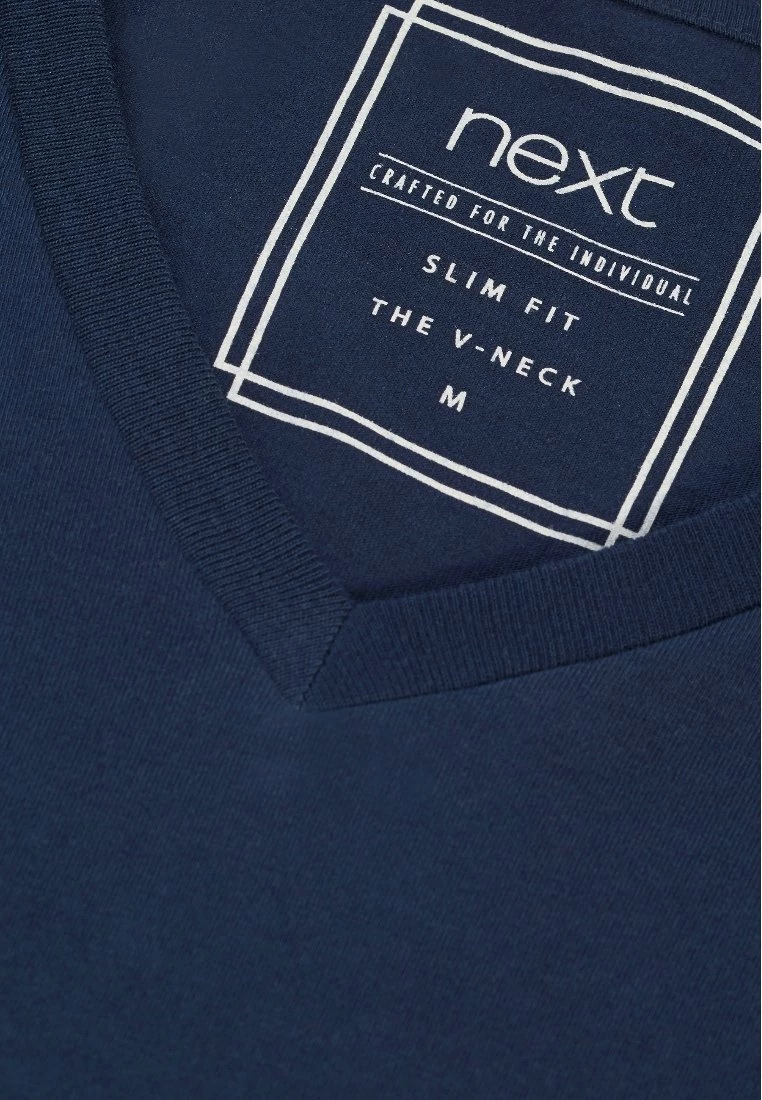 Next Herren T-Shirt Basic - Blue – Bild 3