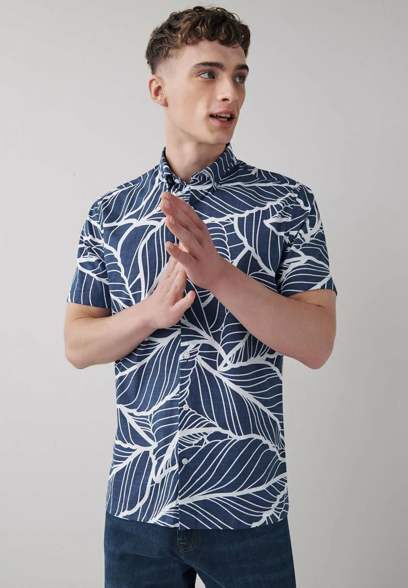 Next SHORT SLEEVE - Hemd - Dark Blue | Herren