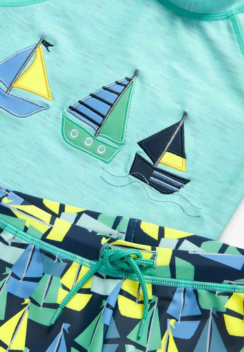 Next Kinder 2 PIECE SUNSAFE - Badeanzug - Blue – Bild 4