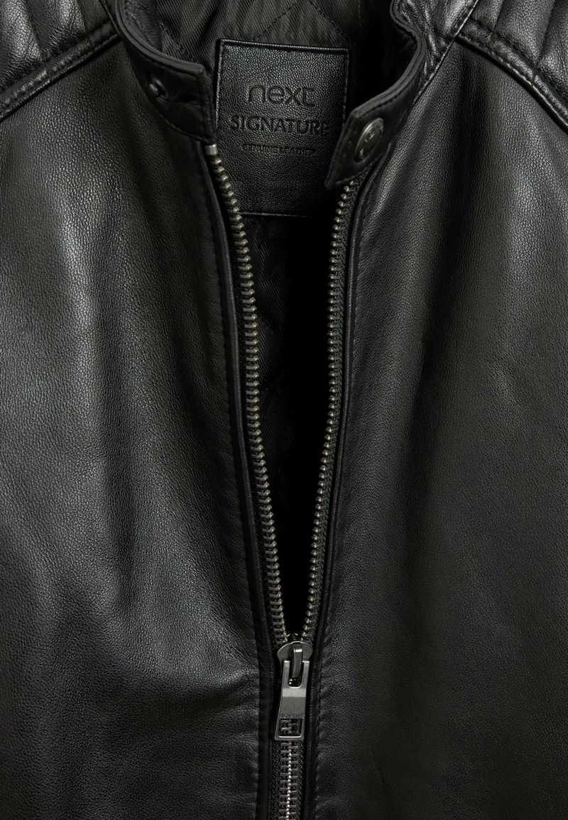 Next Herren Lederjacke - Black – Bild 2