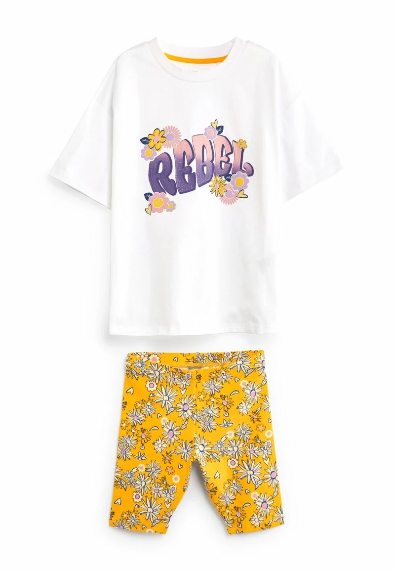 Next Kinder SET - Shorts - Orange White Rebel – Bild 2