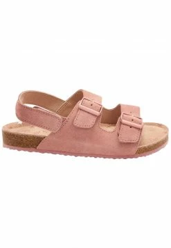 Next Kinder Pantolette Flach - Pink Suede