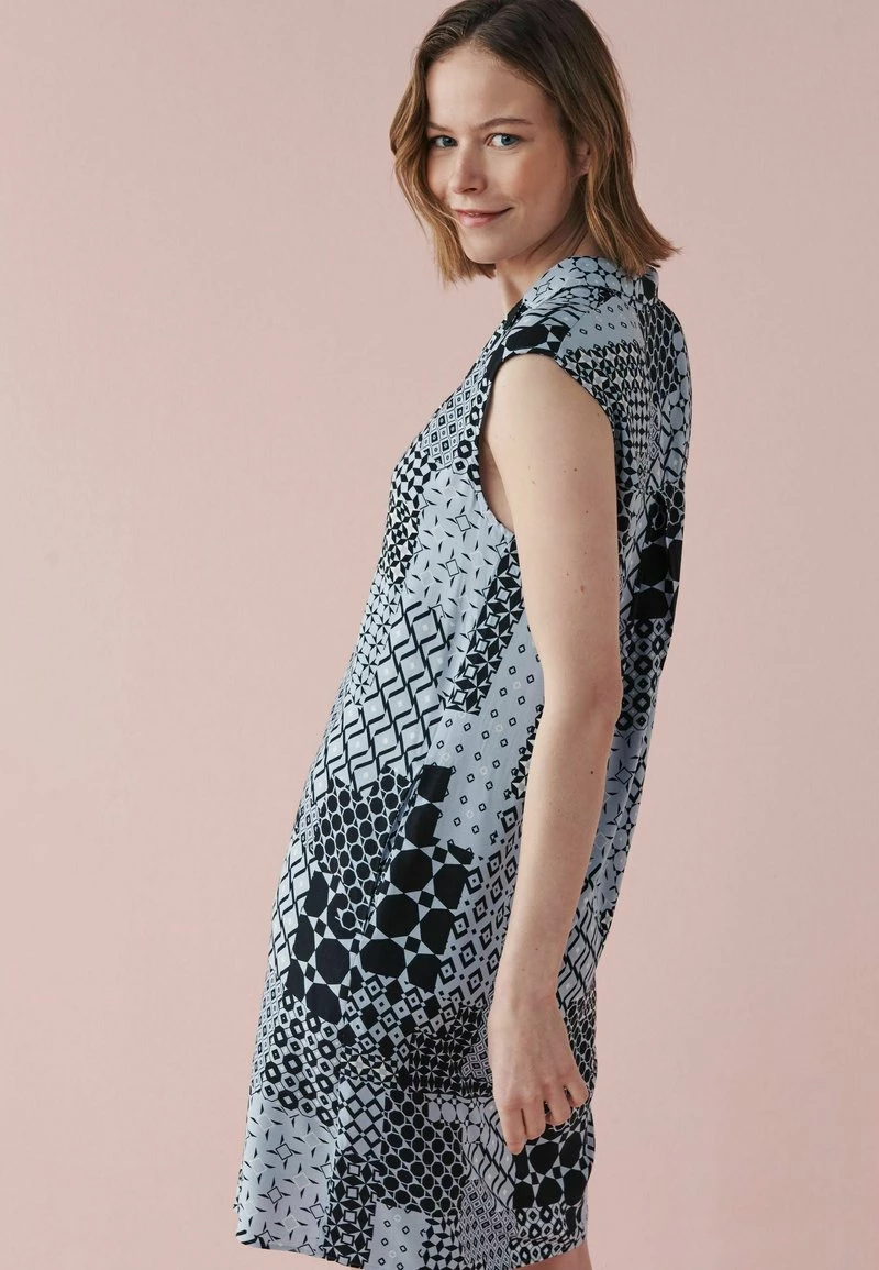 Next Damen Freizeitkleid - Blue Snake Print – Bild 3