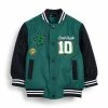 Next Kinder VARSITY SHOWER RESISTANT - Bomberjacke - Green/blank