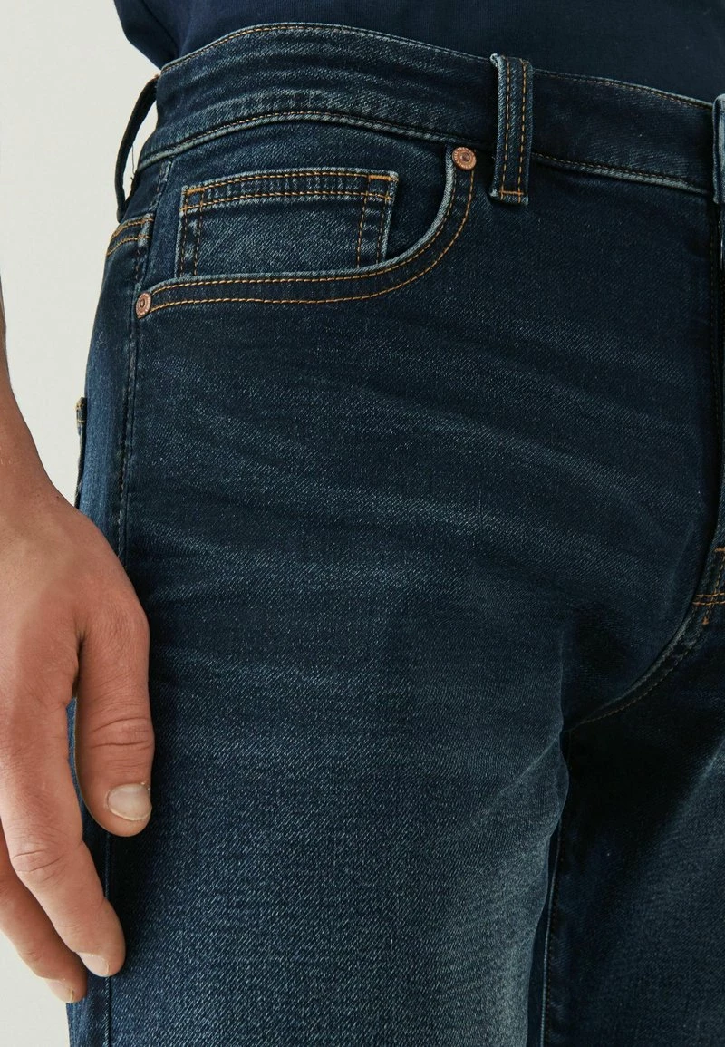 Next ULTIMATE COMFORT - Jeans Straight Leg - Mottled Royal Blue | Herren – Bild 4