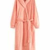 Next Damen TOWELLING - Bademantel - Peach Orange