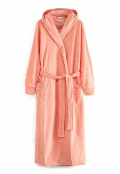 Next Damen TOWELLING - Bademantel - Peach Orange