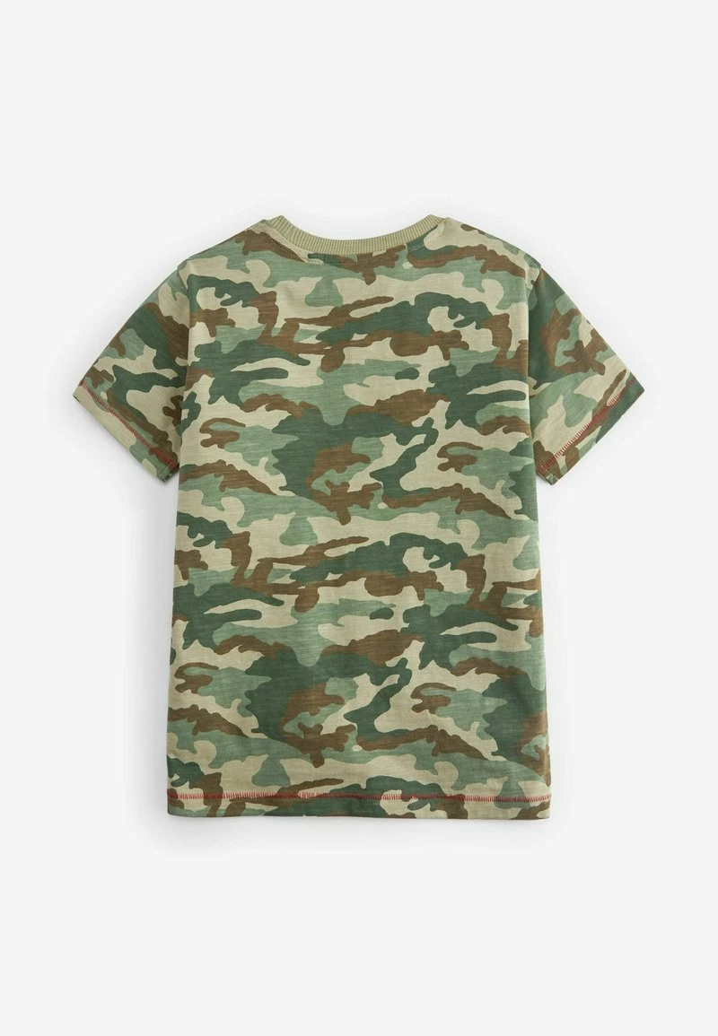 Next Kinder CONTRAST POCKET SHORT SLEEVE - T-Shirt Print - Camouflage – Bild 2