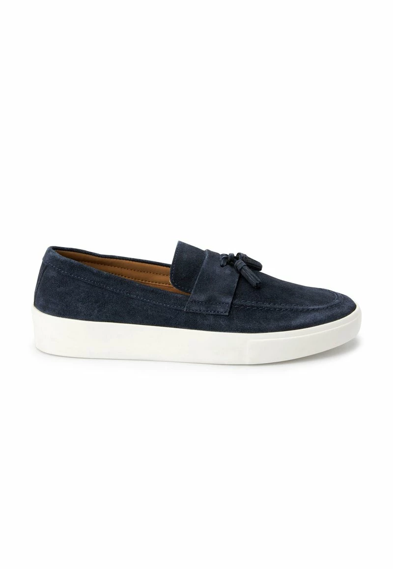 Next Herren SUEDE TASSEL - Mokassin - Navy