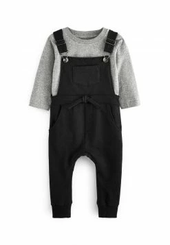 Next Kinder SET - Latzhose - Black