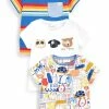 Next Kinder 3 PACK SHORT SLEEVED - T-Shirt Print - Bright Character Red Blue