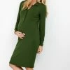 Next Damen Strickkleid - Green