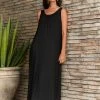Next Damen SLEEVELESS - Maxikleid - Black