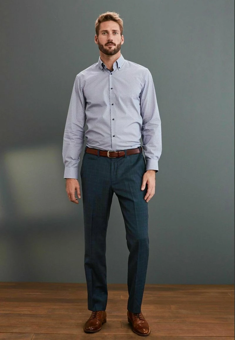 Next Herren Stoffhose - Blue