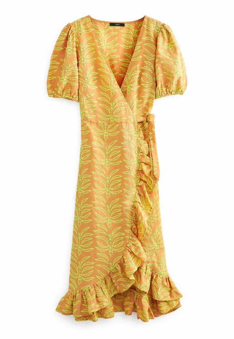 Next Damen Freizeitkleid - Brown Floral – Bild 4