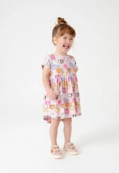 Next Kinder Jerseykleid - Pink