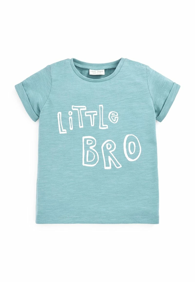 Next Kinder LITTLE SLOGAN BABY - T-Shirt Print - Blue