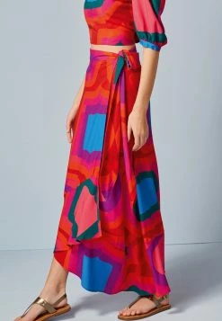 Next Wickelrock - Pink Geo Print | Damen