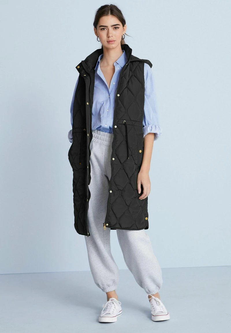 Next Damen LONGLINE - Weste - Black