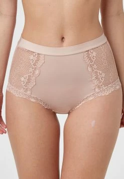 Next Damen BLACK HIGH RISE LACE KNICKERS - Panties - Pink
