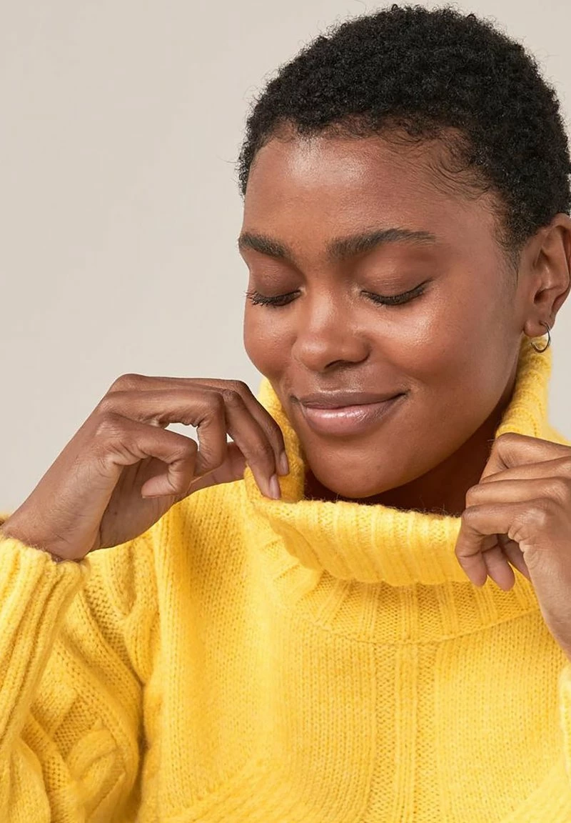 Next Damen Strickpullover - Yellow – Bild 3