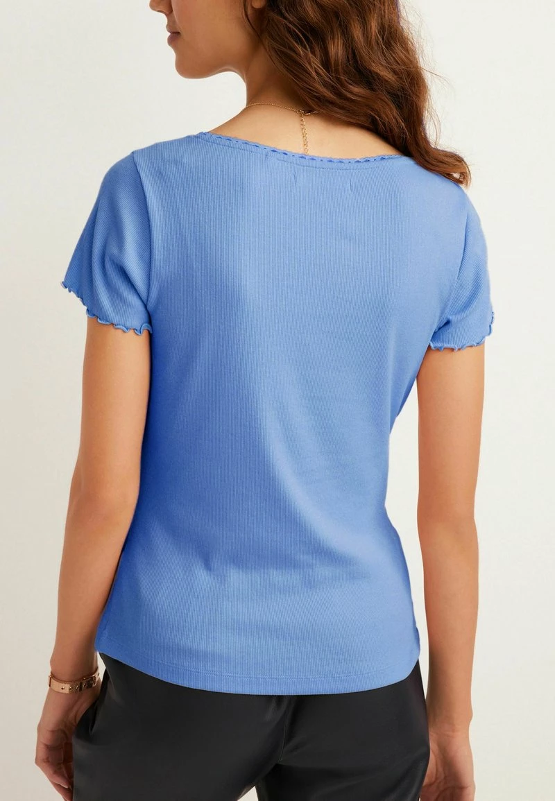 Next Damen T-Shirt Basic - Blue – Bild 3