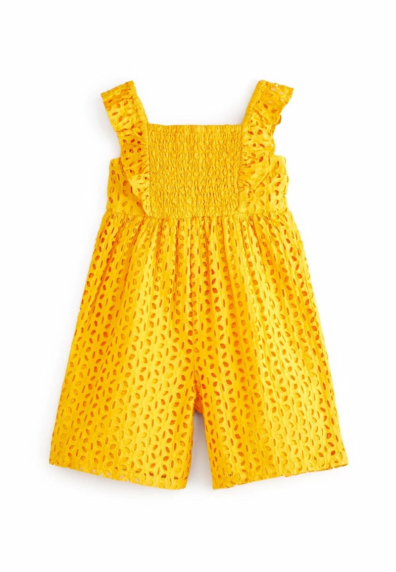Next Kinder BRODERIE - Jumpsuit - Mango Yellow – Bild 4