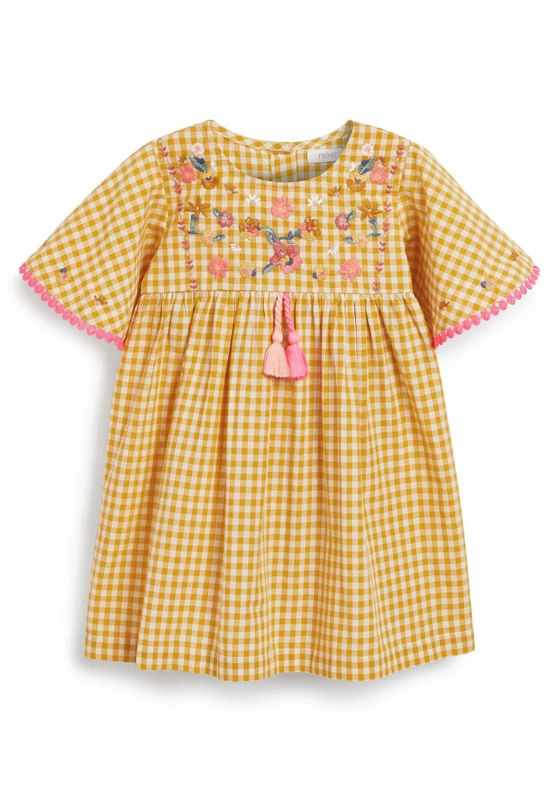 Next Kinder KAFTAN - Freizeitkleid - Yellow