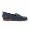 Next Damen MOCCASIN - Slipper - Navy Blue Suede