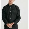 Next LONG SLEEVE OXFORD - Hemd - Black | Herren