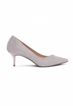 Next Damen FOREVER COMFORT ASYMMETRIC KITTEN COURT - Pumps - Metallic Shimmer