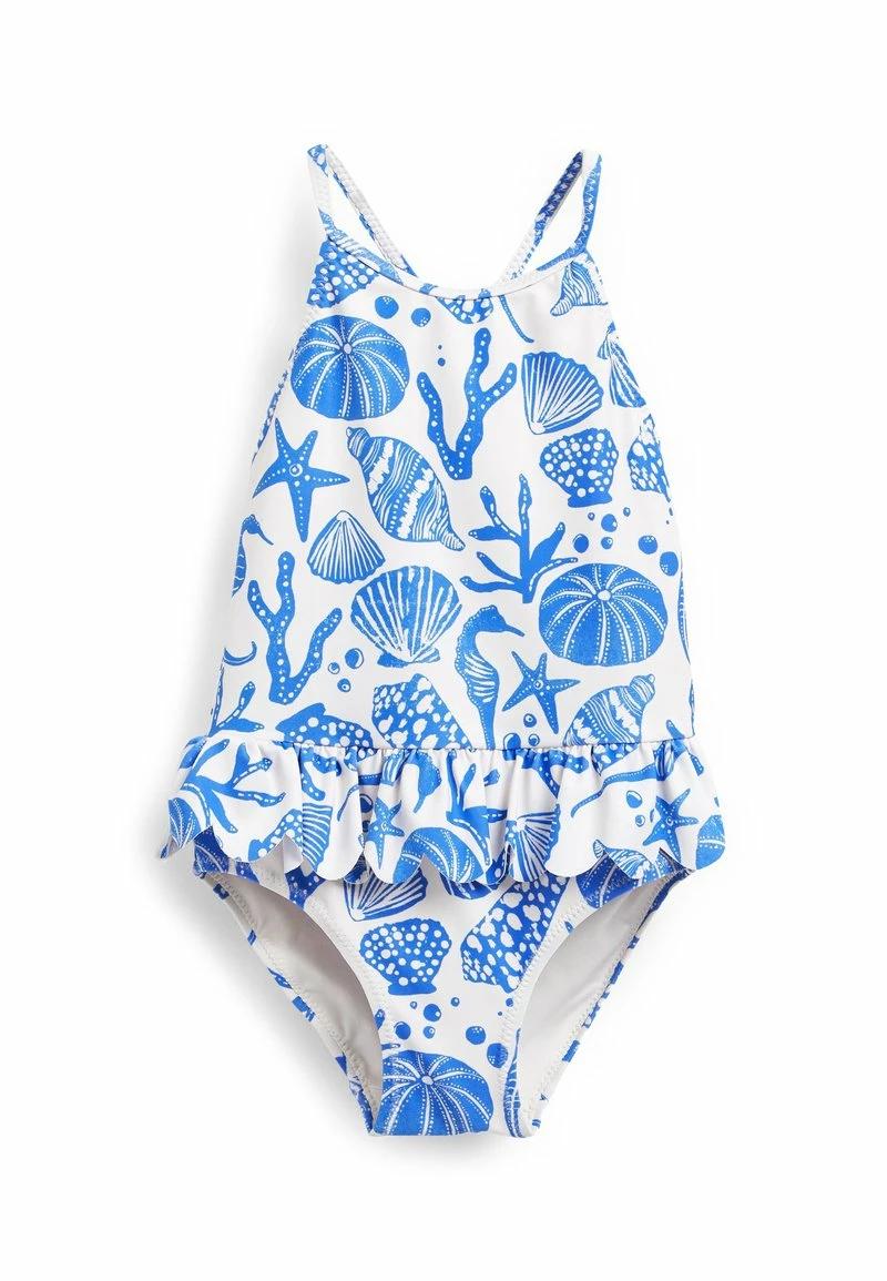 Next Badeanzug - White Blue | Kinder