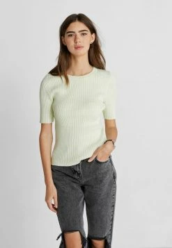Next Damen CUT OUT - T-Shirt Print - Lime Green