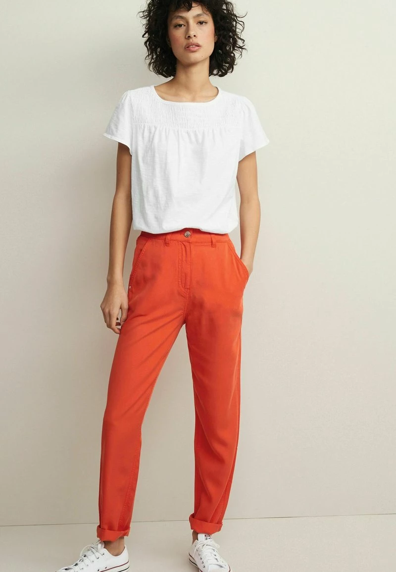 Next Damen SMOCK NECK SHORT SLEEVE - T-Shirt Print - White – Bild 5