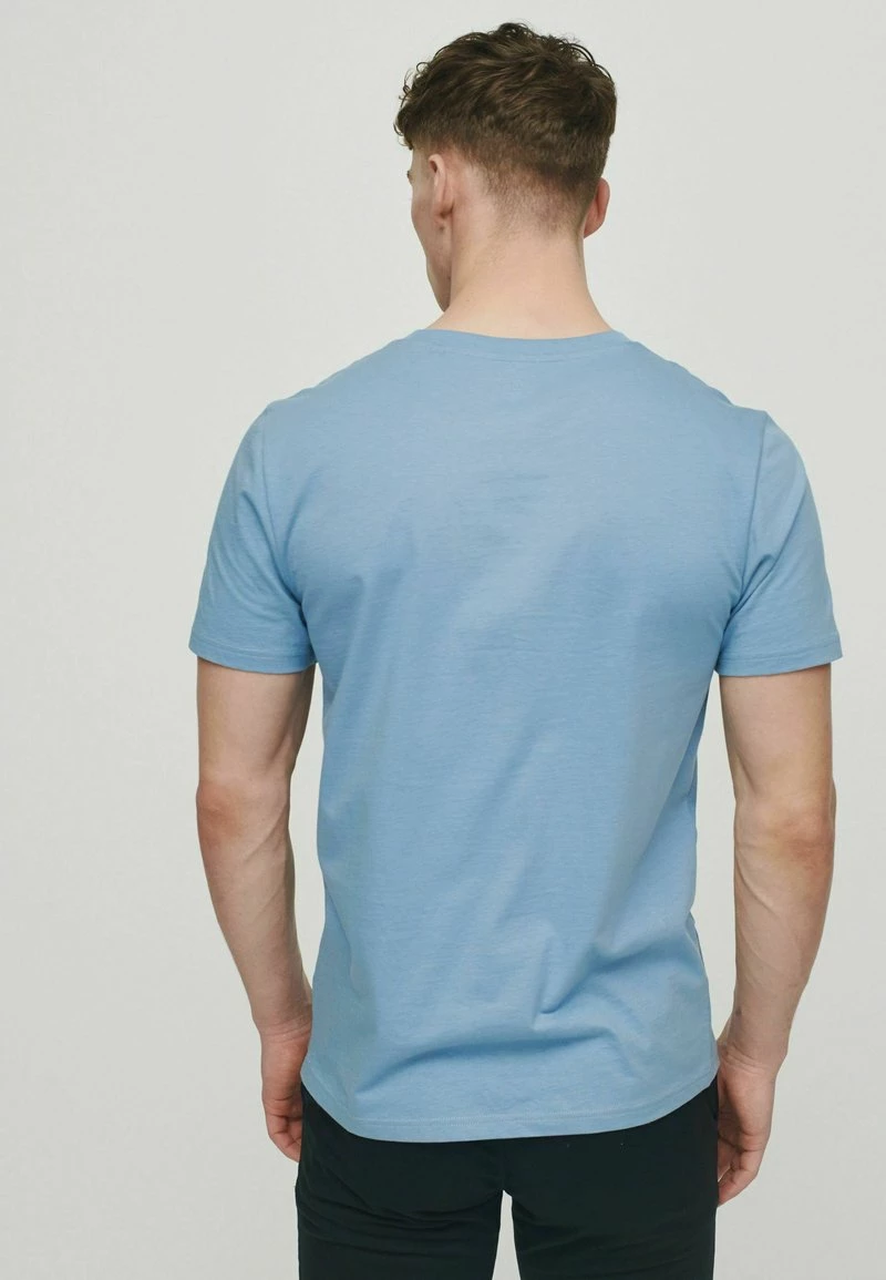 Next Herren T-Shirt Basic - Light Blue – Bild 2