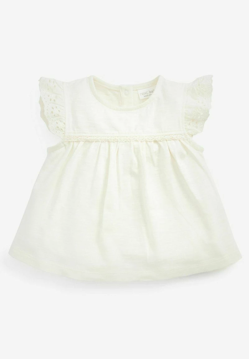 Next Kinder BABY 5 PACK - T-Shirt Basic - Pink, Cream, Purple And Green – Bild 3