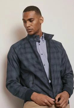 Next Herren HARRINGTON - Leichte Jacke - Dark Blue