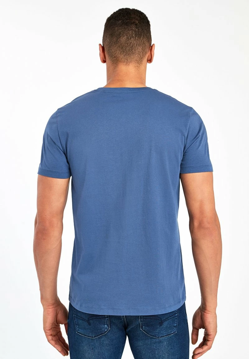 Next Herren T-Shirt Basic - Blue – Bild 2