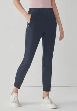Next Damen MIT ELASTISCHER RüCKSEITE - Stoffhose - Blue