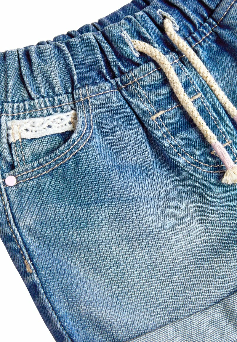 Next Kinder DENIM BLUE PULL-ON SHORTS (3MTHS-10YRS) - Jeans Shorts - Blue – Bild 3