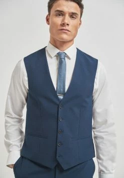 Next Herren Weste - Blue