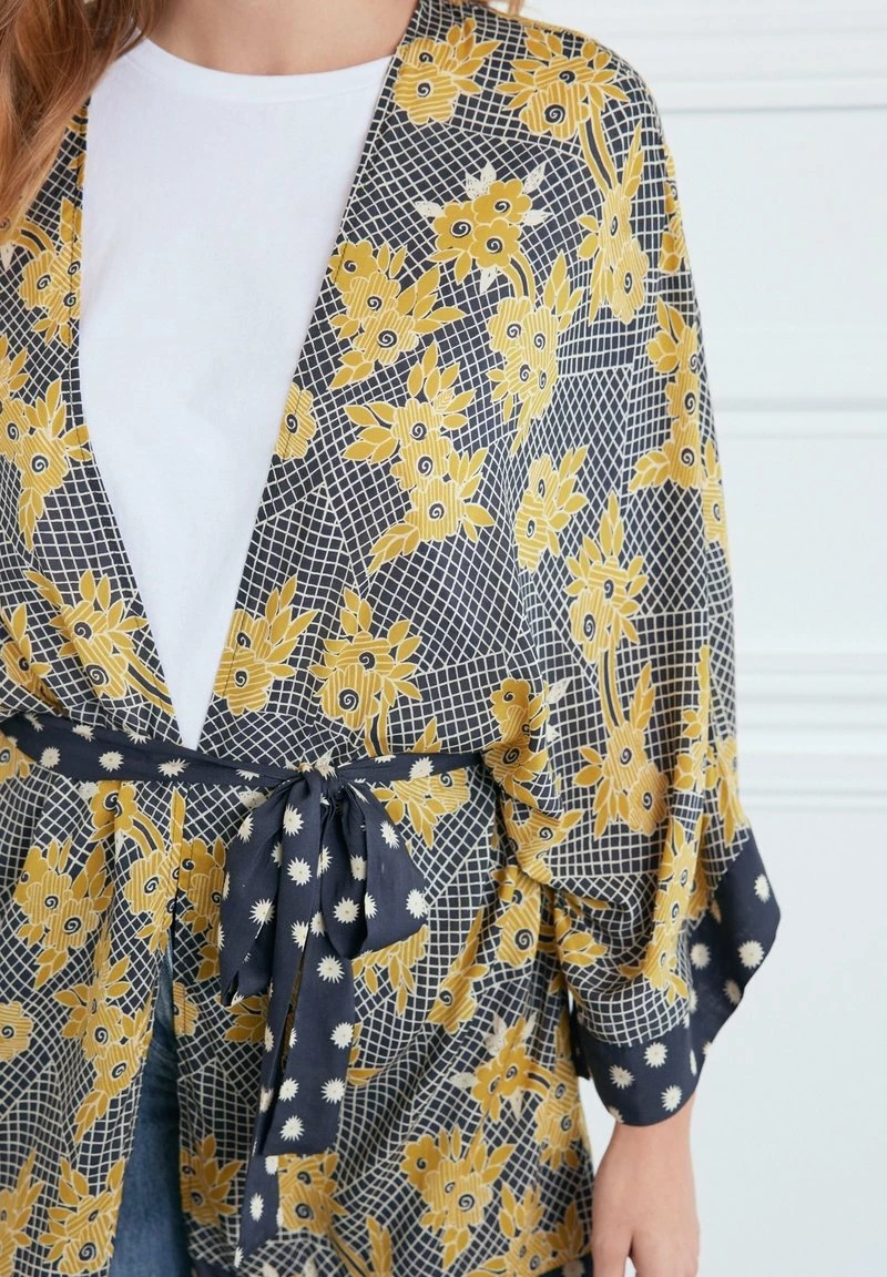 Next CELIA BIRTWELL - Leichte Jacke - Yellow Black | Damen – Bild 4