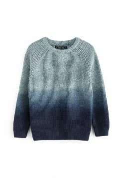 Next Kinder DIP DYE - Strickpullover - Blue