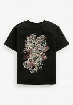 Next Kinder DRAGON - T-Shirt Print - Black
