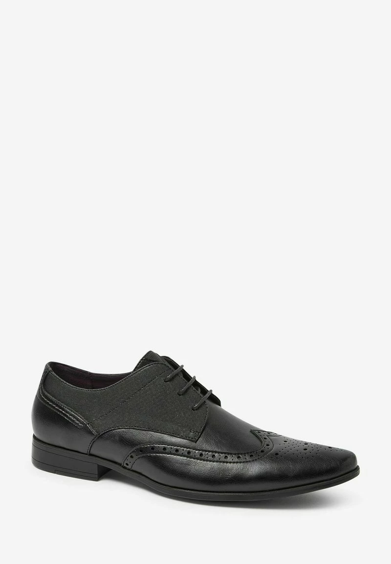 Next Herren BROGUE - Business-Schnürer - Black – Bild 2