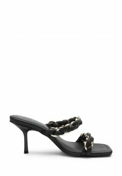 Next Damen FOREVER - Pantolette Hoch - Black