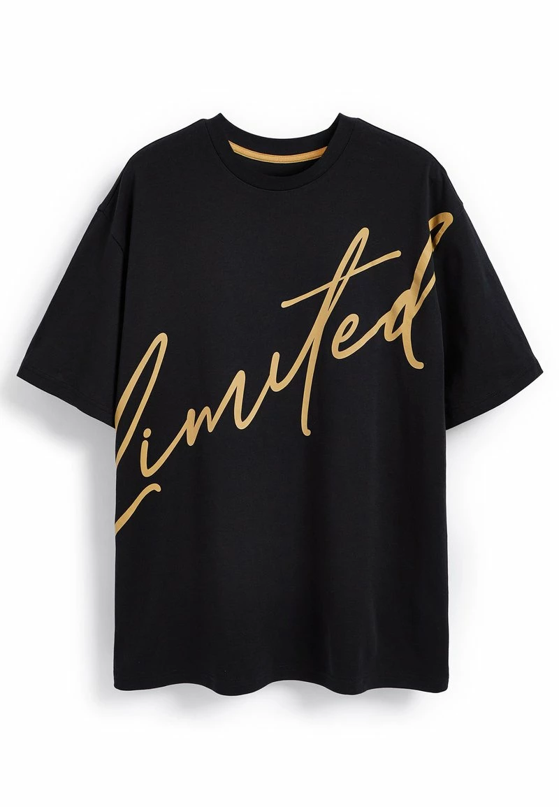 Next Herren T-Shirt Print - Black – Bild 4