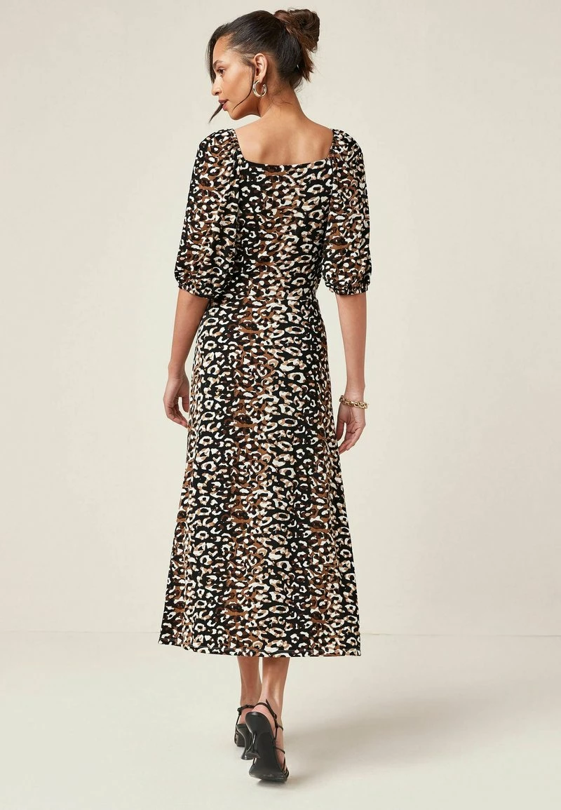 Next Damen Freizeitkleid - Brown Animal Print – Bild 3